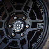 17" HRE FT1 Black 17x9 Concave Wheels Rims 2007-2014 Chevrolet Silverado 1500