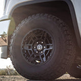 17" HRE FT1 Black 17x9 Concave Wheels Rims 2007-2014 Chevrolet Silverado 1500