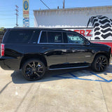 22" Koko Kuture Kapan Black 22x10.5 Wheels Rims Fits Land Rover Range Rover