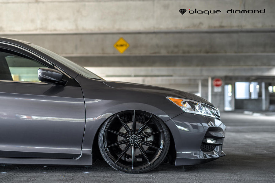 19" BLAQUE DIAMOND BD11 BLACK CONCAVE WHEELS RIMS FITS BMW F30 320 328 335 SEDAN