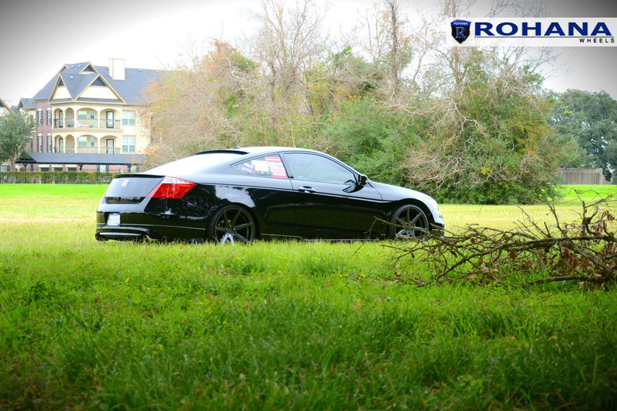 19" ROHANA RC7 GRAPHITE CONCAVE WHEELS RIMS FITS HYUNDAI GENESIS COUPE
