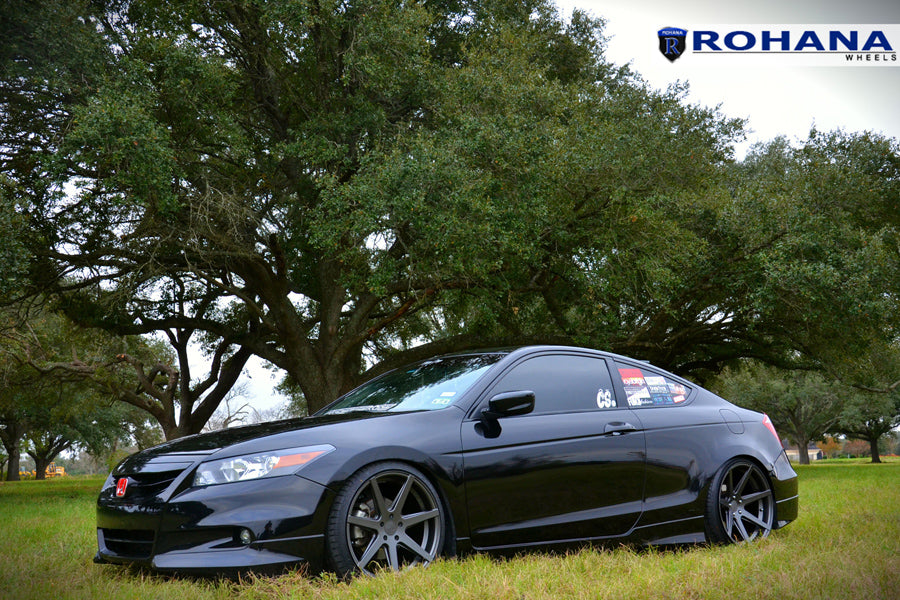 19" ROHANA RC7 GRAPHITE CONCAVE WHEELS RIMS FITS LEXUS SC430