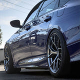 19" Stance SF14 Hyper Black 19x8.5 Concave Wheels Rims Fits Volkswagen Golf R