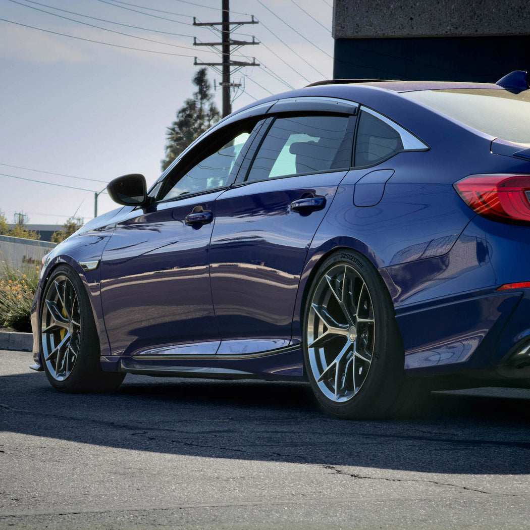 19" Stance SF14 19x8.5 Hyper Black Concave Wheels Rims Fits Acura TLX