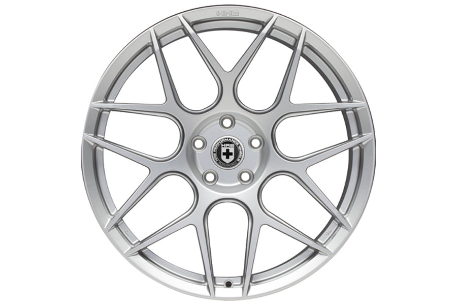 19" HRE FF01 FLOW FORM SILVER CONCAVE WHEELS RIMS FITS PORSCHE 991 911 4S TARGA