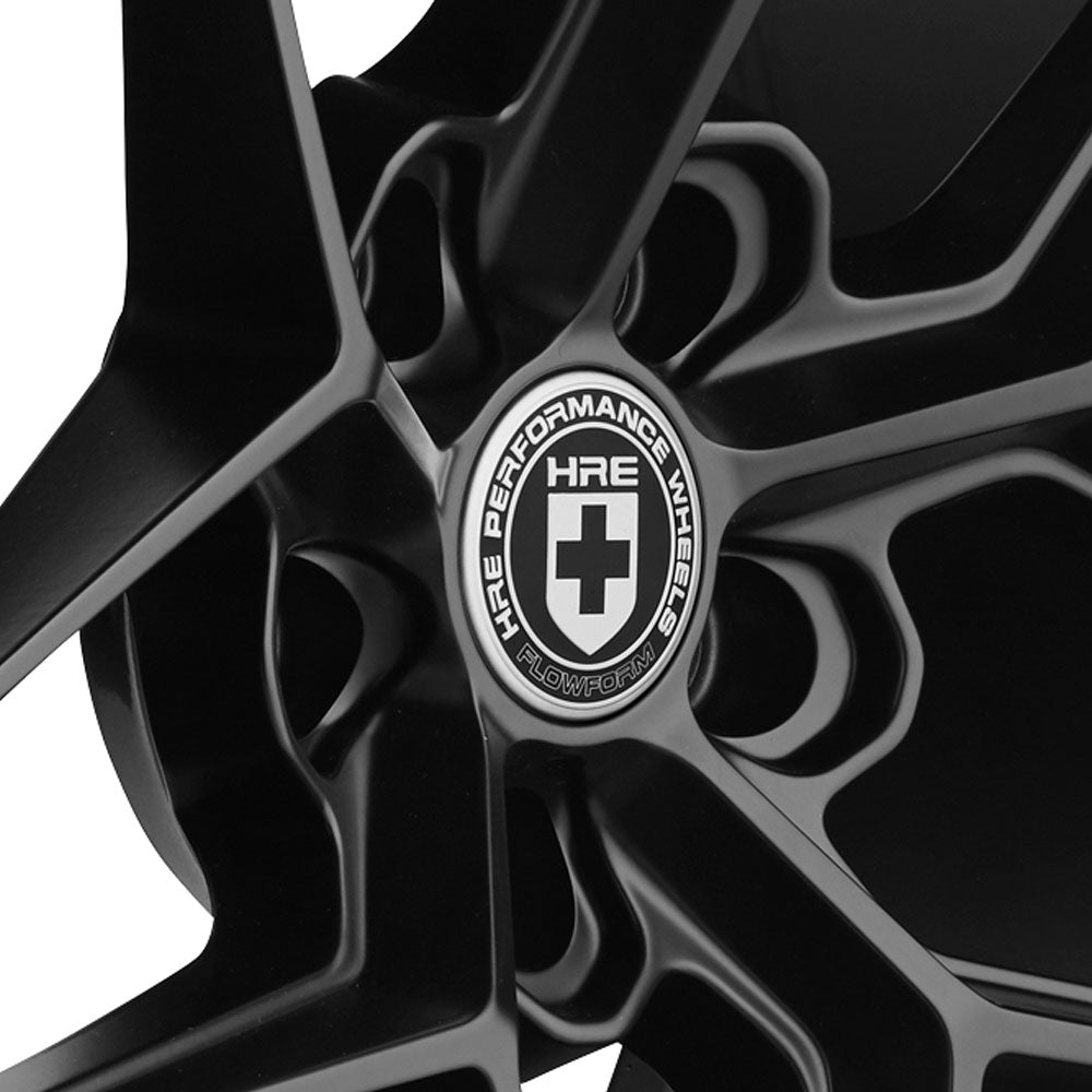 19" HRE FF11 Black 19x9 Forged Concave Wheels Rims Fits Audi B8 A4 S4 Quattro