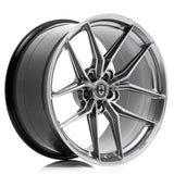 19" HRE FF21 Silver Forged Concave Wheels Rims Fits Volkswagen MK8 Golf R GTI