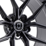 19" HRE FF21 Black Forged Concave Wheels Rims Fits Volkswagen MK7 Golf R GTI
