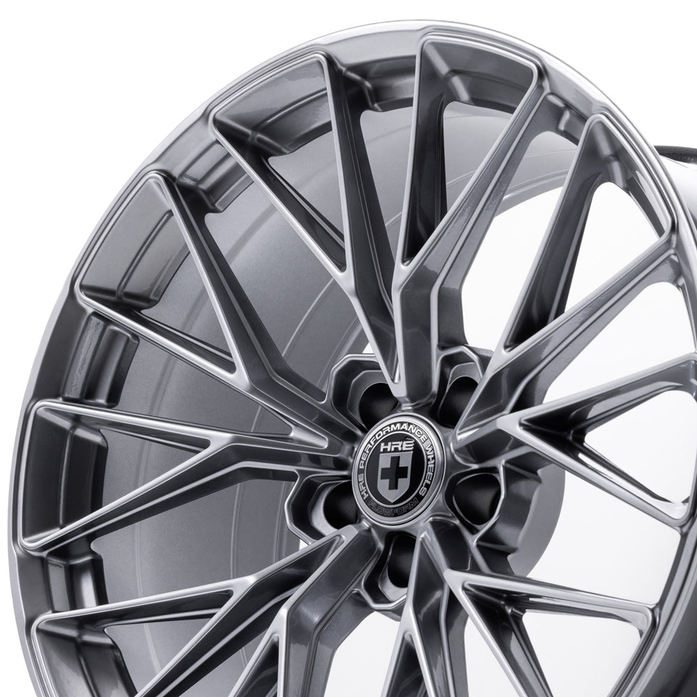 20" HRE FF28 Silver 20x9 20x10 Forged Concave Wheels Rims Fits Tesla Model Y