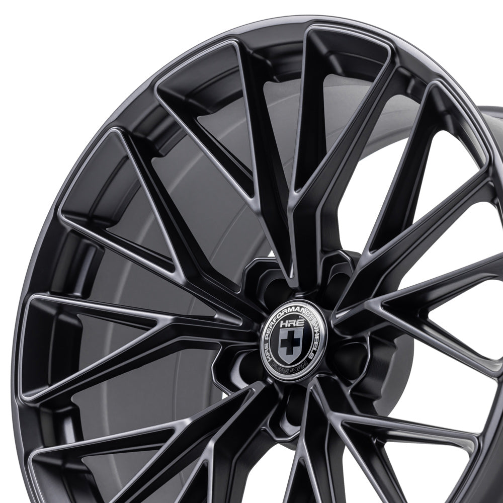 20" HRE FF28 Black Forged Concave Wheels Rims Fits 2007-2016 Audi A5 S5 RS5