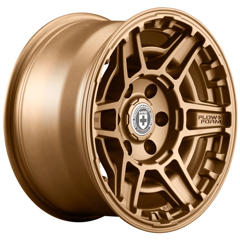 17" HRE FT1 Bronze 17x9 Concave Wheels Rims Fits 2019-2022 GMC Sierra 1500