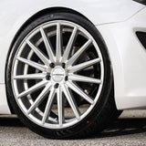 20" Vossen VFS-2 Silver 20x9 20x11 Forged Wheels Rims Fits Lamborghini Gallardo