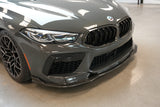Vorsteiner VRS Aero Front Spoiler Carbon Fiber PP 2x2 Glossy Fits BMW F9X M8