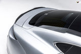 Vorsteiner Aero Decklid Spoiler Carbon Fiber PP 2x2 Glossy Fits Porsche Taycan
