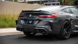 Vorsteiner VRS Aero Rear Diffuser Carbon Fiber PP 2x2 Glossy Fits BMW F9X M8