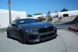 Vorsteiner VRS Aero Front Spoiler Carbon Fiber PP 2x2 Glossy Fits BMW F9X M8