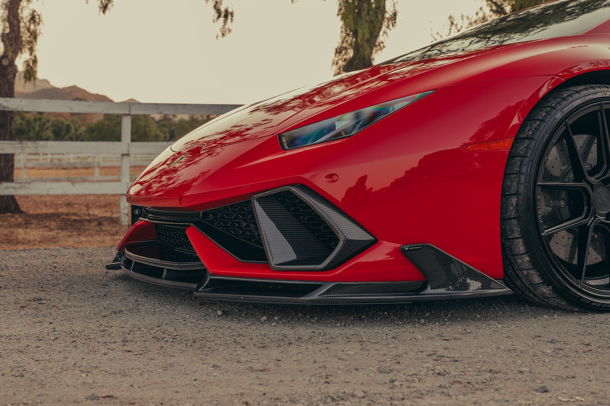 Vorsteiner Mondiale Edizione Aero Front Spoiler Carbon Fiber Huracan LP610-4