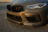 Vorsteiner VRS Aero Front Spoiler Carbon Fiber PP 2x2 Glossy Fits BMW F9X M8