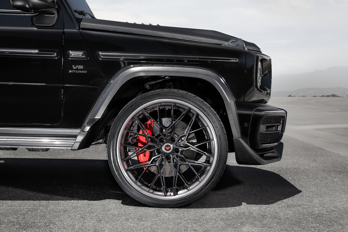 Vorsteiner Aero Wide Body Carbon Fiber PP 2x2 SATIN Fits Mercedes Benz G63 AMG