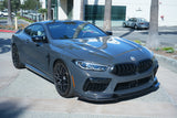 Vorsteiner VRS Aero Front Spoiler Carbon Fiber PP 2x2 Glossy Fits BMW F9X M8