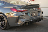 Vorsteiner VRS Aero Rear Diffuser Carbon Fiber PP 2x2 Glossy Fits BMW F9X M8