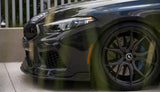 Vorsteiner VRS Aero Front Spoiler Carbon Fiber PP 2x2 Glossy Fits BMW F9X M8
