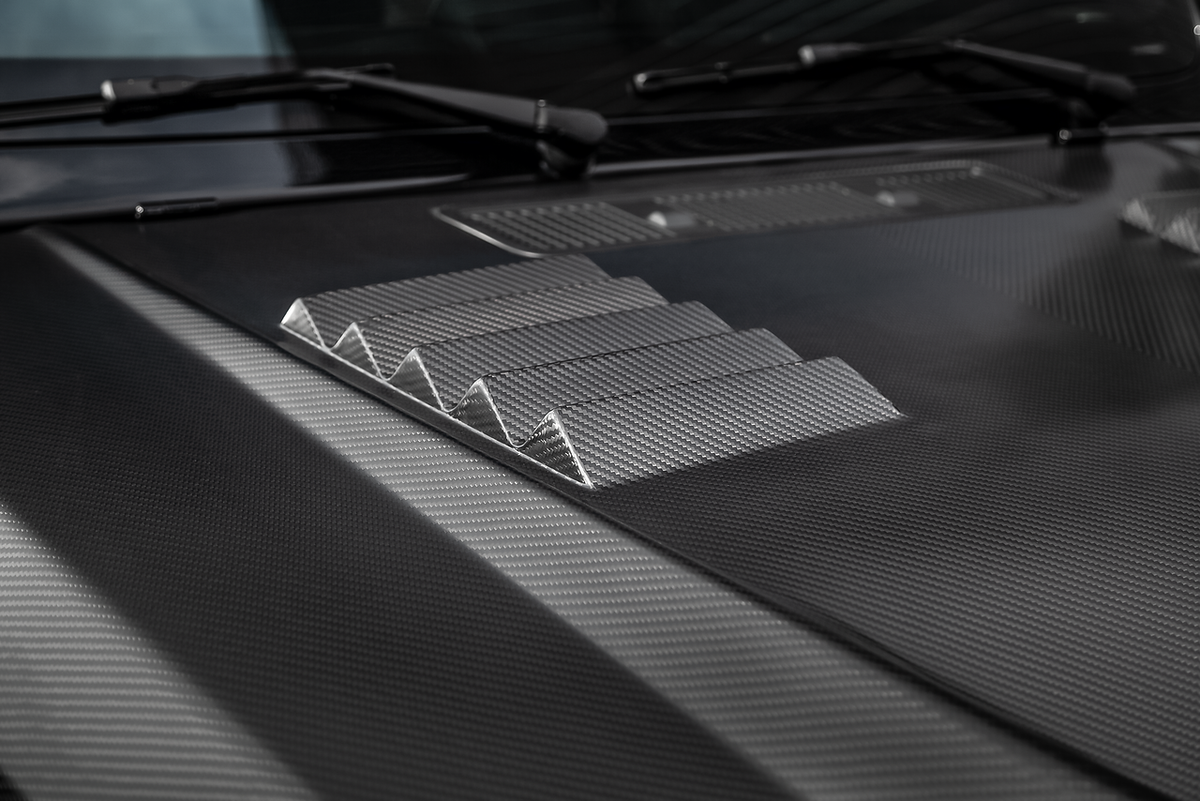 Vorsteiner Aero Bonnet Carbon Fiber PP 2x2 SATIN Fits Mercedes Benz G63 AMG