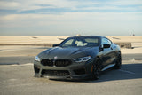Vorsteiner VRS Aero Front Spoiler Carbon Fiber PP 2x2 Glossy Fits BMW F9X M8