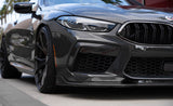 Vorsteiner VRS Aero Front Spoiler Carbon Fiber PP 2x2 Glossy Fits BMW F9X M8