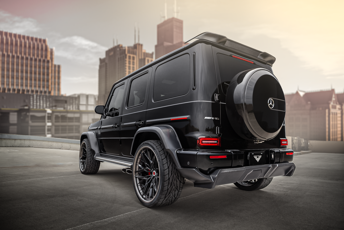 Vorsteiner Aero Wide Body Carbon Fiber PP 2x2 SATIN Fits Mercedes Benz G63 AMG