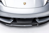 Vorsteiner Aero Front Spoiler Carbon Fiber PP 2x2 Glossy Fits Porsche Taycan