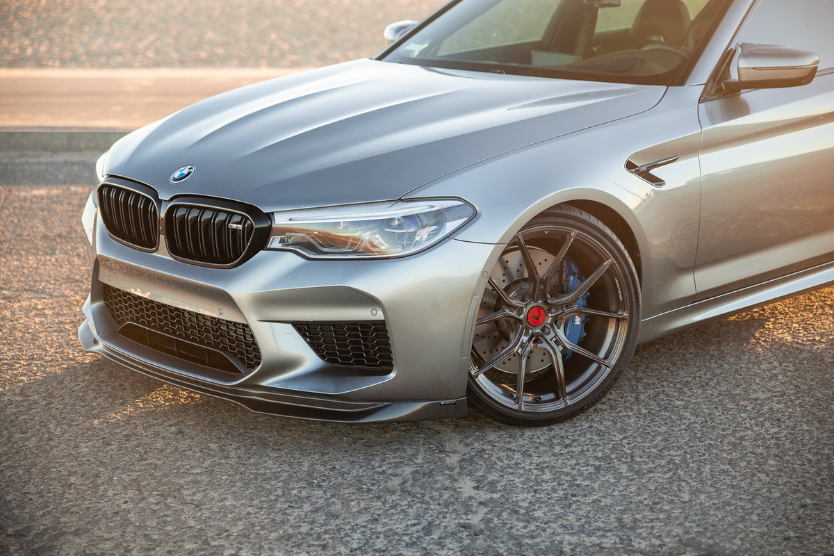 Vorsteiner VRS Aero Front Spoiler Carbon Fiber PP 2x2 Glossy Fits BMW F90 M5