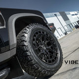 18" Vossen HFX1 Satin Black 18x8.5 Concave Wheels Rims Fits Ineos Grenadier