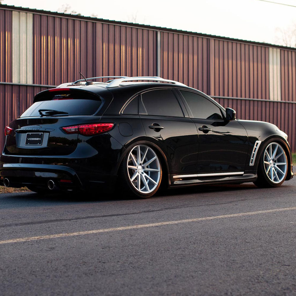 19" Vossen VFS-1 Silver 19x9 19x10.5 Forged Wheels Rims Fits Honda Accord 08-12