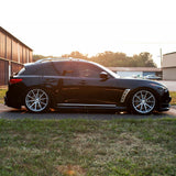 20" Vossen VFS-1 Silver 20x9 20x10 Forged Wheels Rims Fits Infiniti M37 M56