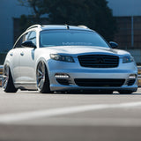 19" Vossen VFS-1 Silver 19x9.5 19x10.5 Forged Wheels Rims Fit Infiniti G35 Coupe