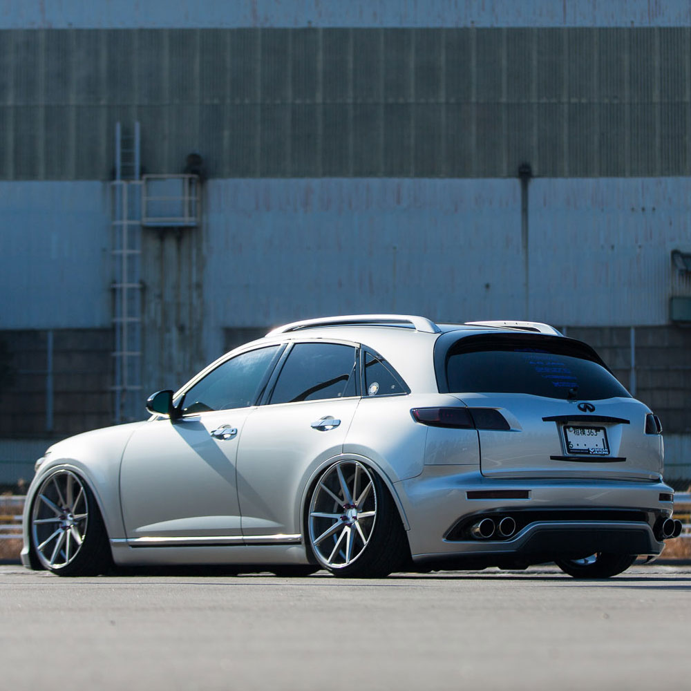 20" Vossen VFS-1 Silver 20x9 20x9.5 Forged Wheels Rims Fits Infiniti G35 Sedan