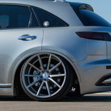 19" Vossen VFS-1 Silver 19x8.5 Forged Concave Wheels Rims Fits Toyota Camry