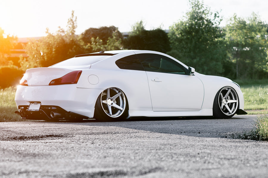 20" FERRADA FR2 BLACK CONCAVE WHEELS RIMS FITS NISSAN 370Z