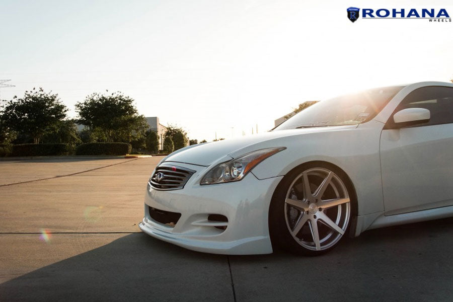 19" ROHANA RC7 SILVER CONCAVE WHEELS RIMS FITS AUDI C6 A6