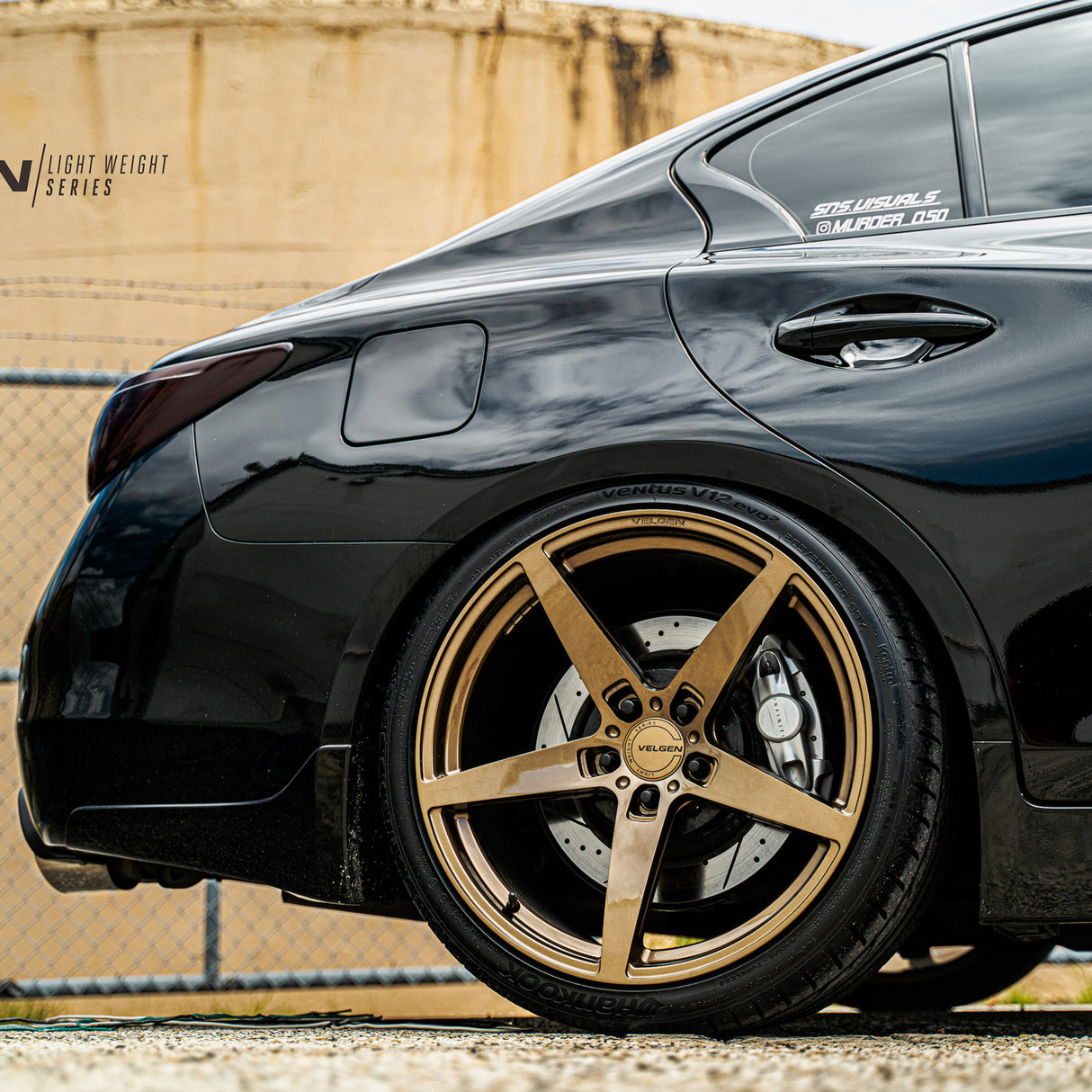 20" Velgen Classic5 Bronze 20x9.5 20x10.5 Concave Wheels Rims Fits Kia Stinger