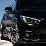 19" Velgen VF5 Gunmetal 19x9.5 19x10.5 Concave Wheels Rims Fits Tesla Model 3