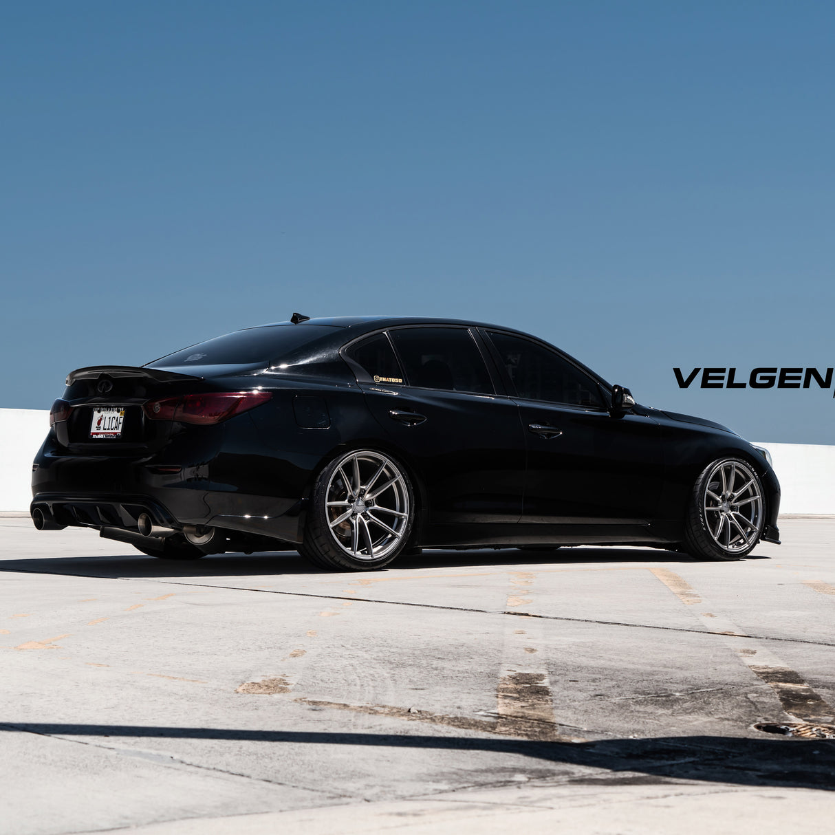 19" Velgen VF5 Gunmetal Concave Wheels Rims Fits Infiniti G37 G37S