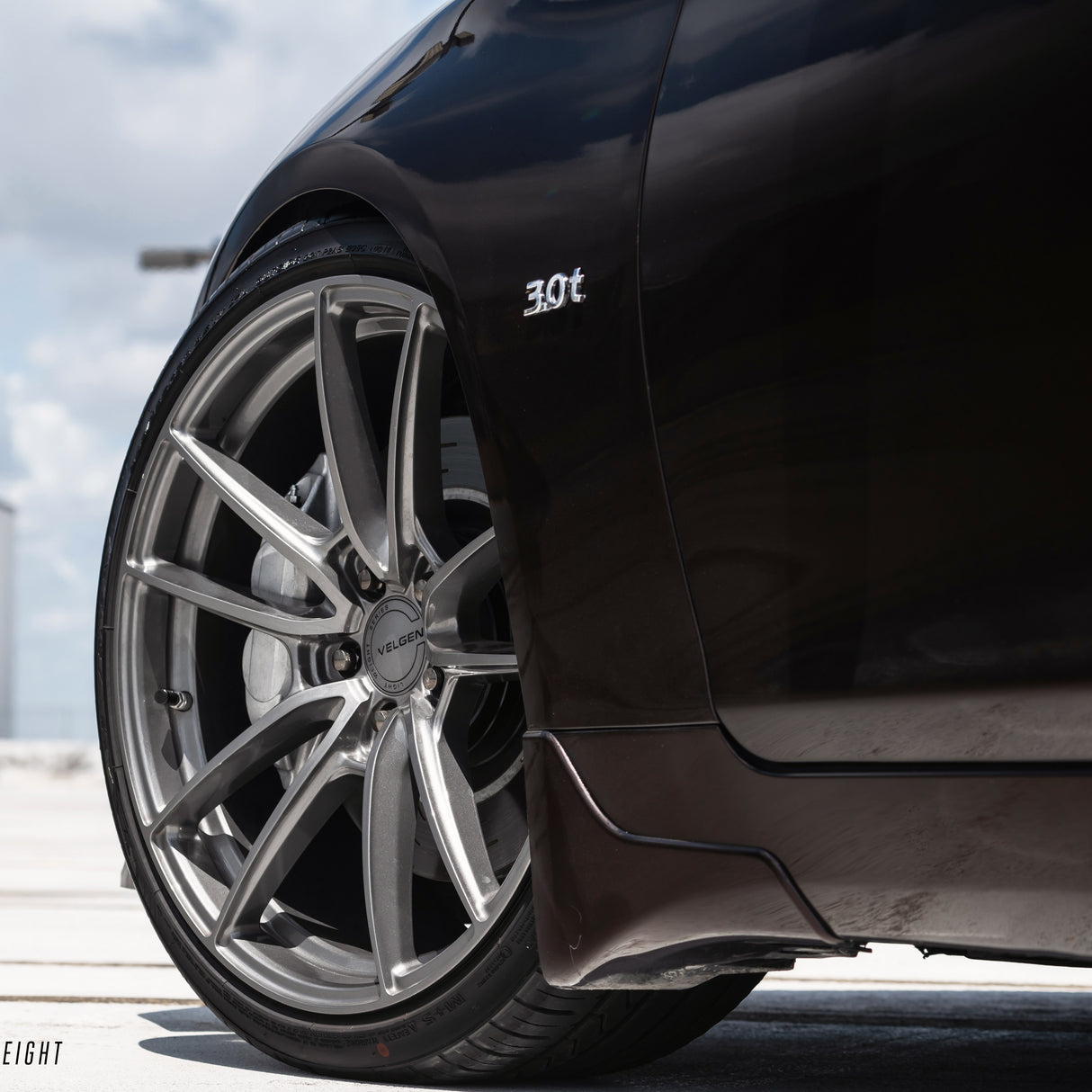 19" Velgen VF5 Gunmetal Concave Wheels Fits Infiniti Q40 Q50 Q50S