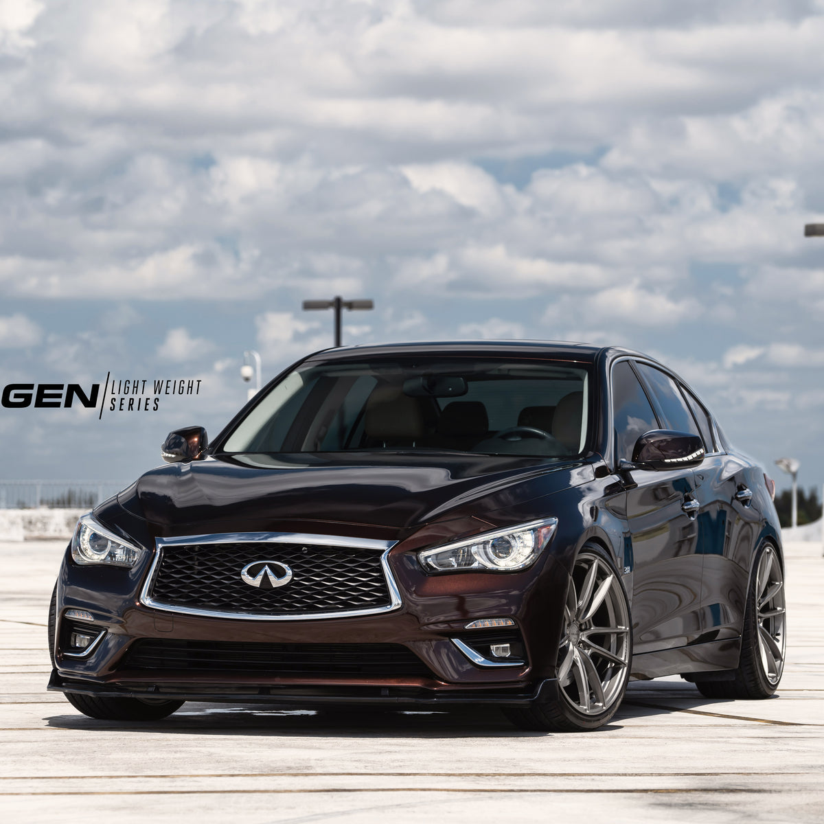 19" Velgen VF5 Gunmetal Concave Wheels Rims Fits Lexus IS250 IS350