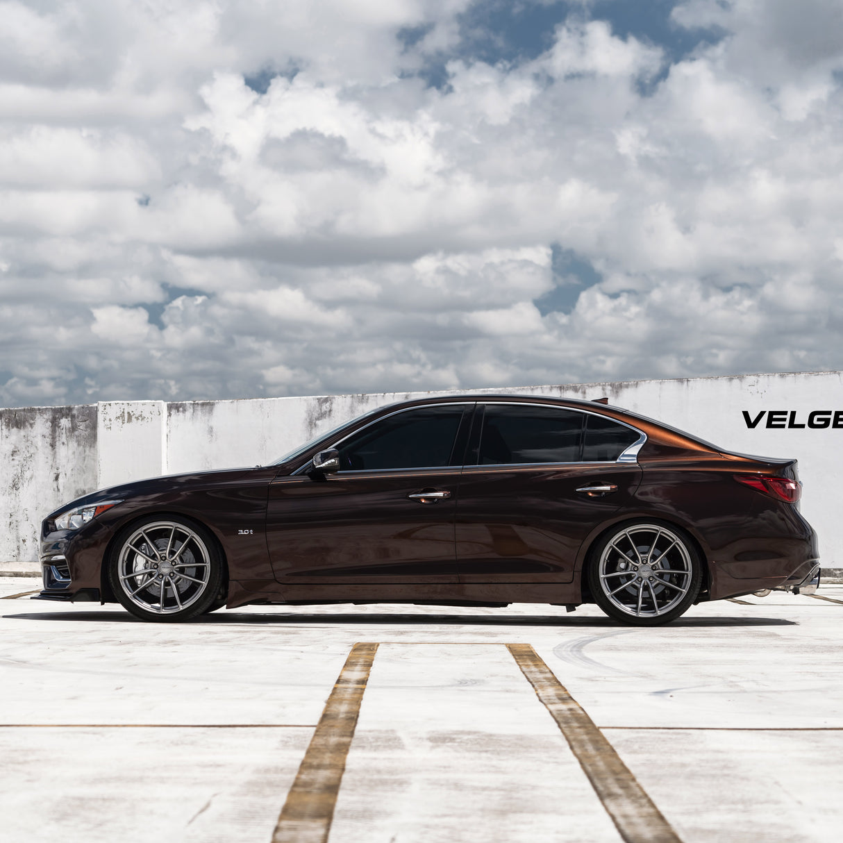 19" Velgen VF5 Gunmetal 19x9.5 19x10.5 Wheels Rims Fits Lexus RC300 RC350