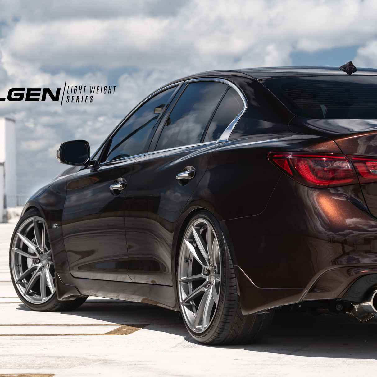 19" Velgen VF5 Gunmetal Concave Wheels Fits Hyundai Genesis Coupe