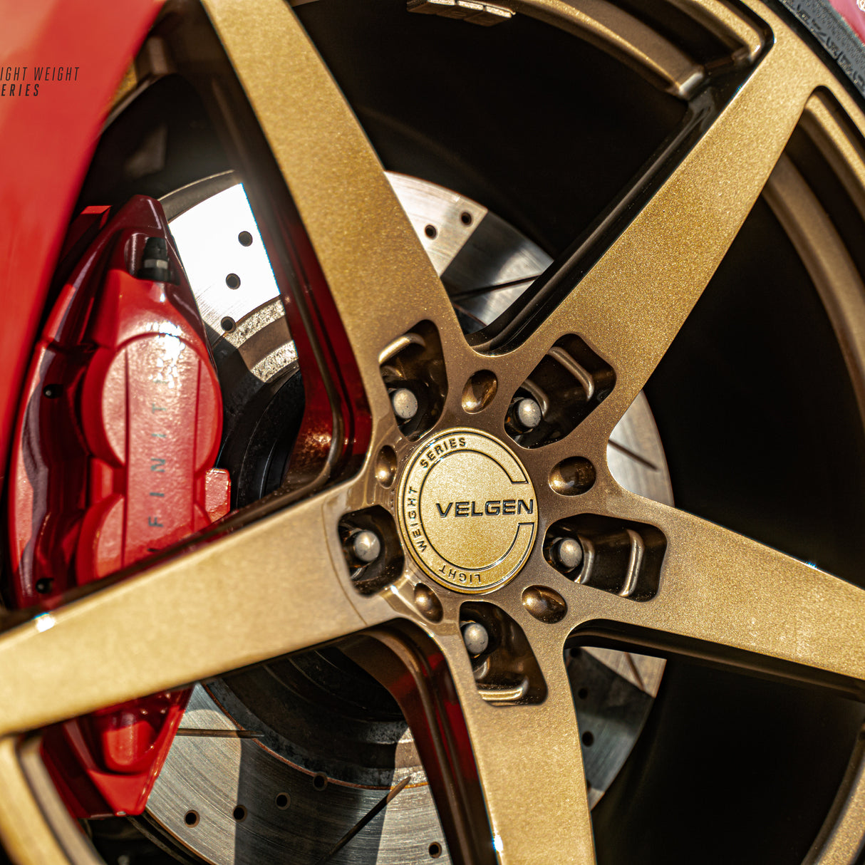 20" Velgen Classic5 Bronze Concave Wheels Rims Fits Ford Mustang S197