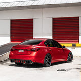 20" Velgen Classic5 Gloss Black Concave Wheels Fits Lexus IS200 IS250 IS350