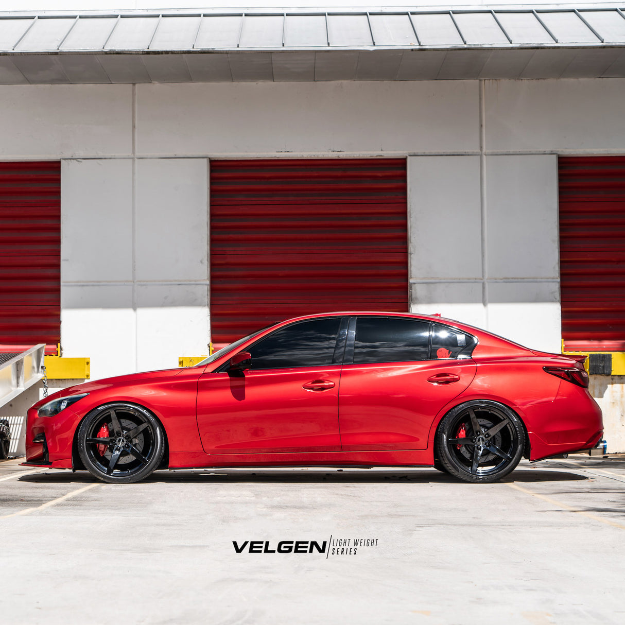 20" Velgen Classic5 Gloss Black Concave Wheels Rims Fits Lexus IS250 IS350